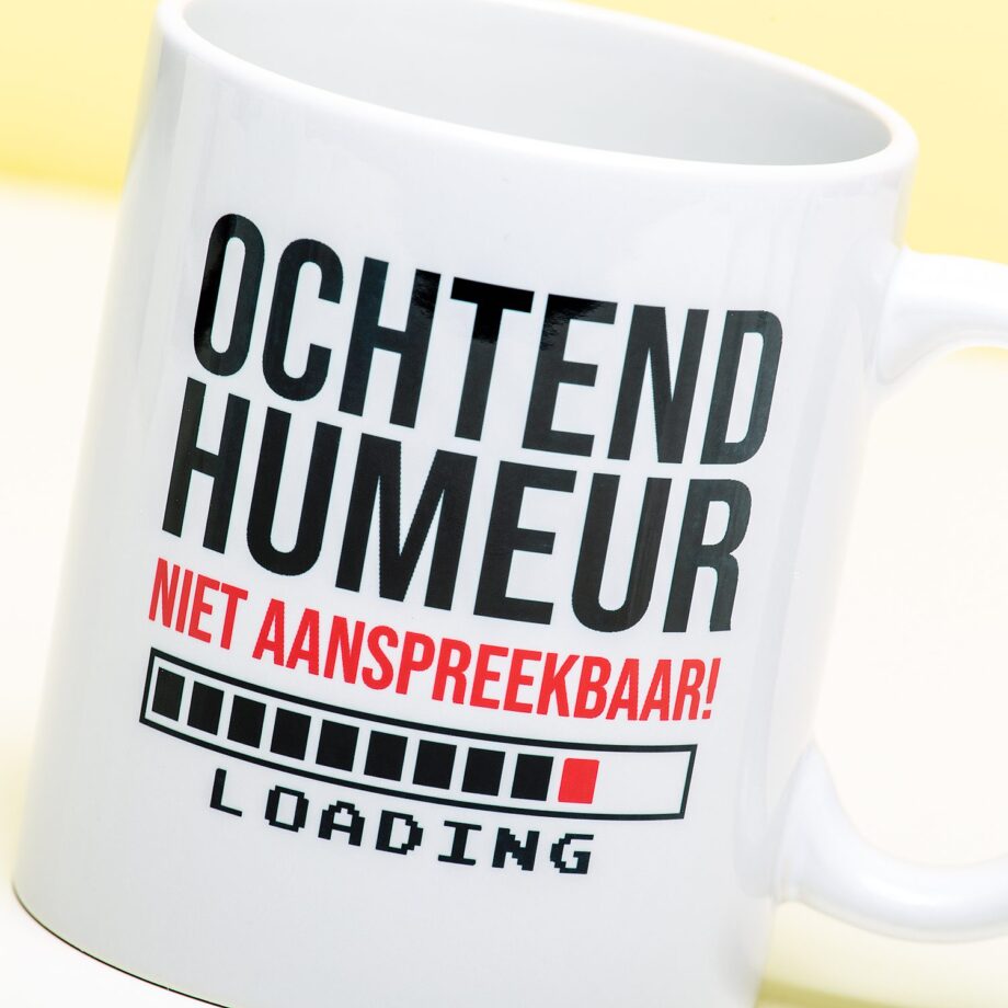 Mok Ochtendhumeur niet aanspreekbaar
