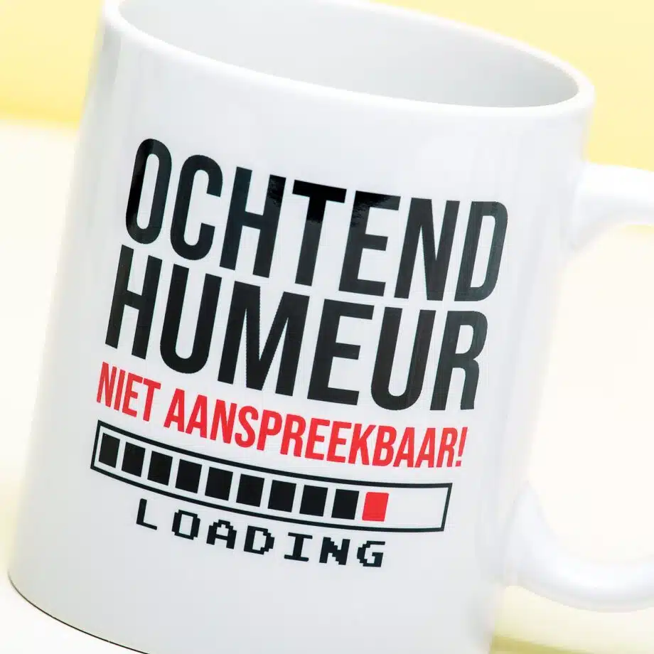 Mok Ochtendhumeur niet aanspreekbaar