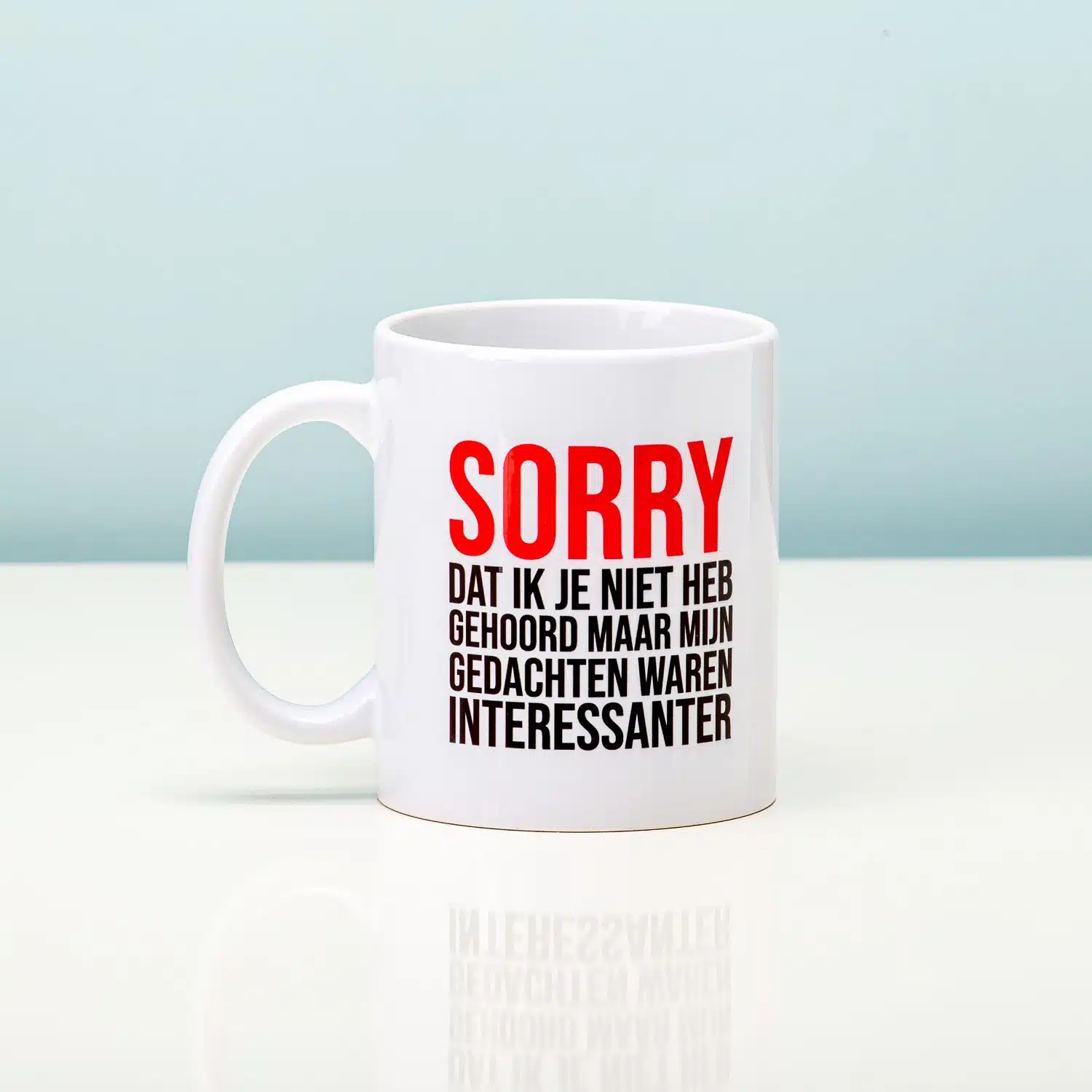Mok Sorry dat ik je niet heb gehoord