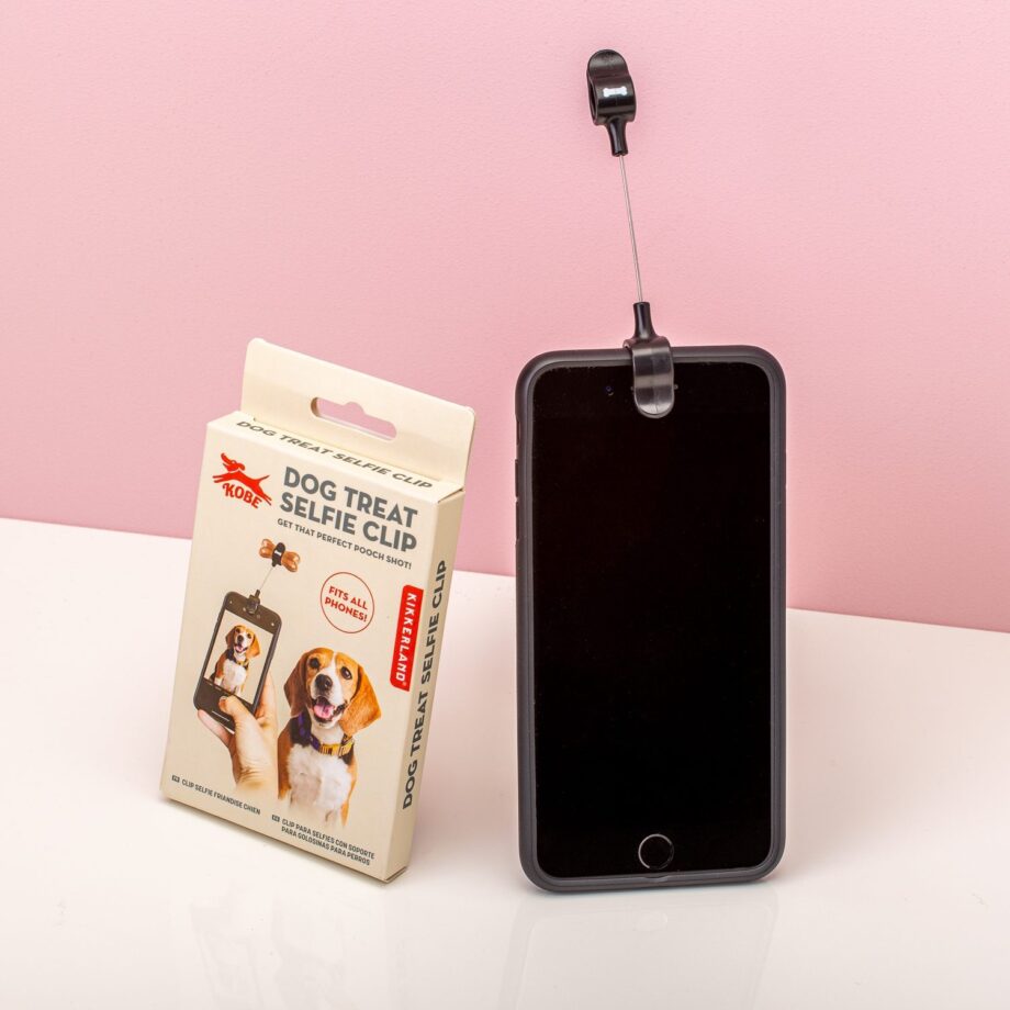 Selfieclip voor hondensnoepjes