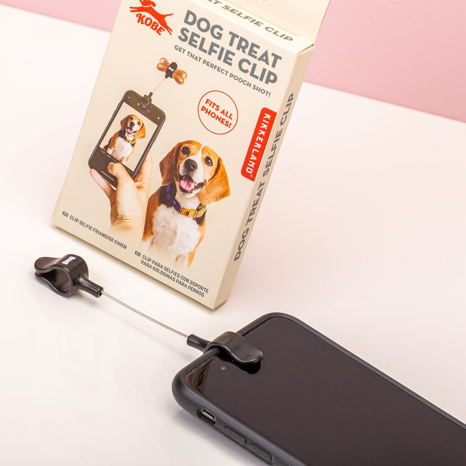 Selfieclip Voor Hondensnoepjes Selfieclip Voor Hondensnoepjes