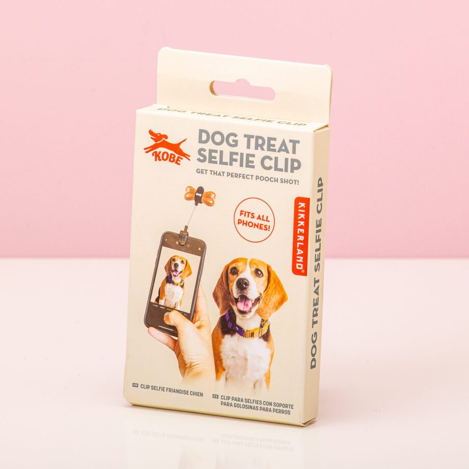 Selfieclip voor hondensnoepjes