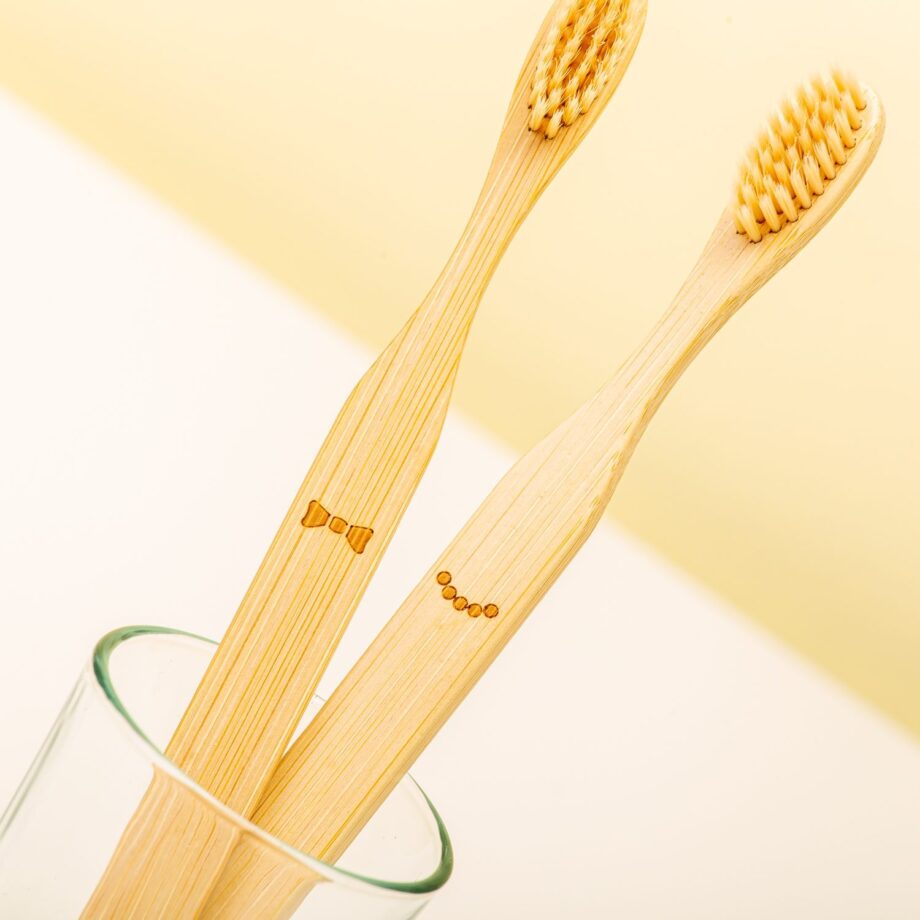 Bamboe tandenborstels (set van 2)