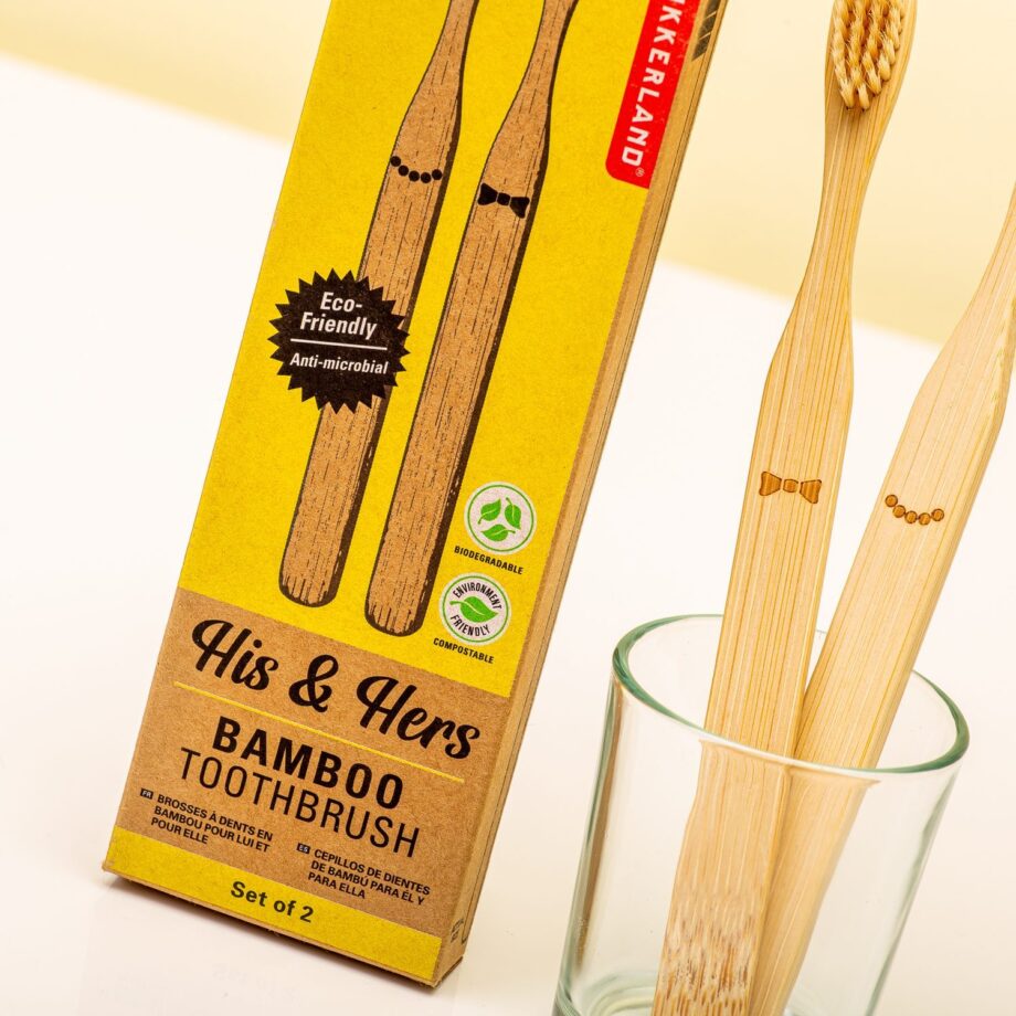 Bamboe tandenborstels (set van 2)