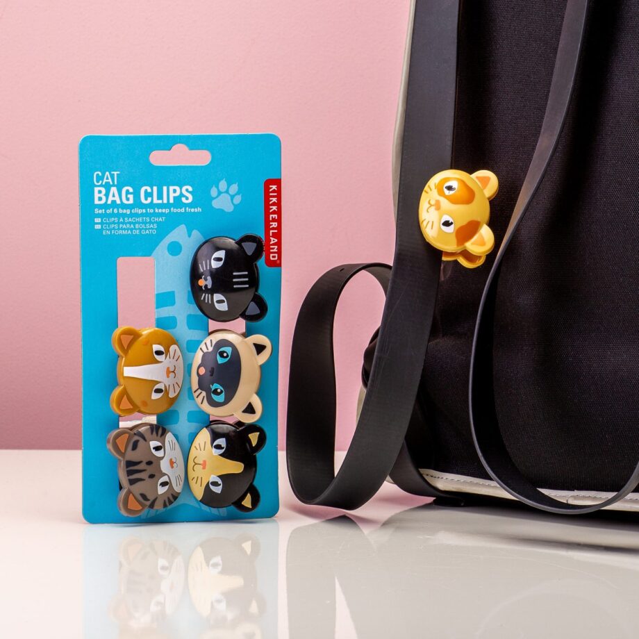 Kat bag clips (set van 6)