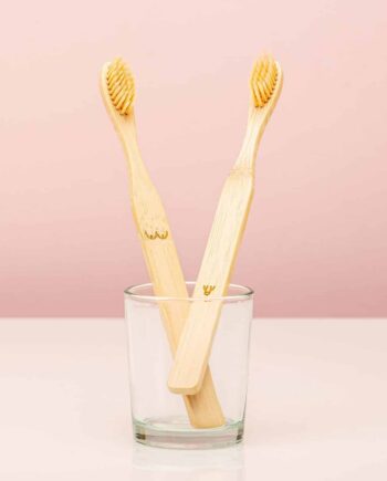Bamboe tandenborstels (set van 2)