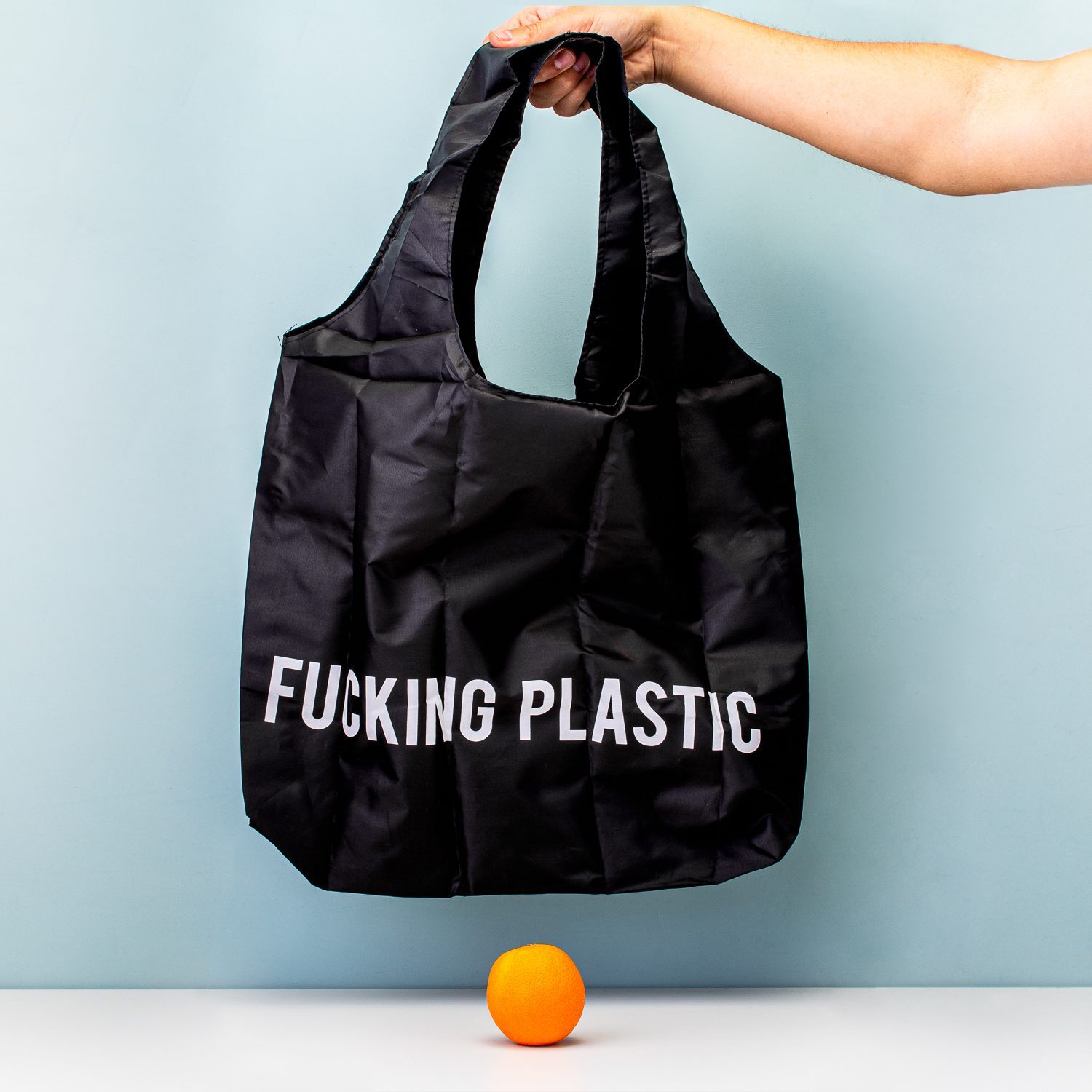 Fucking Plastic Herbruikbare Boodschappentas