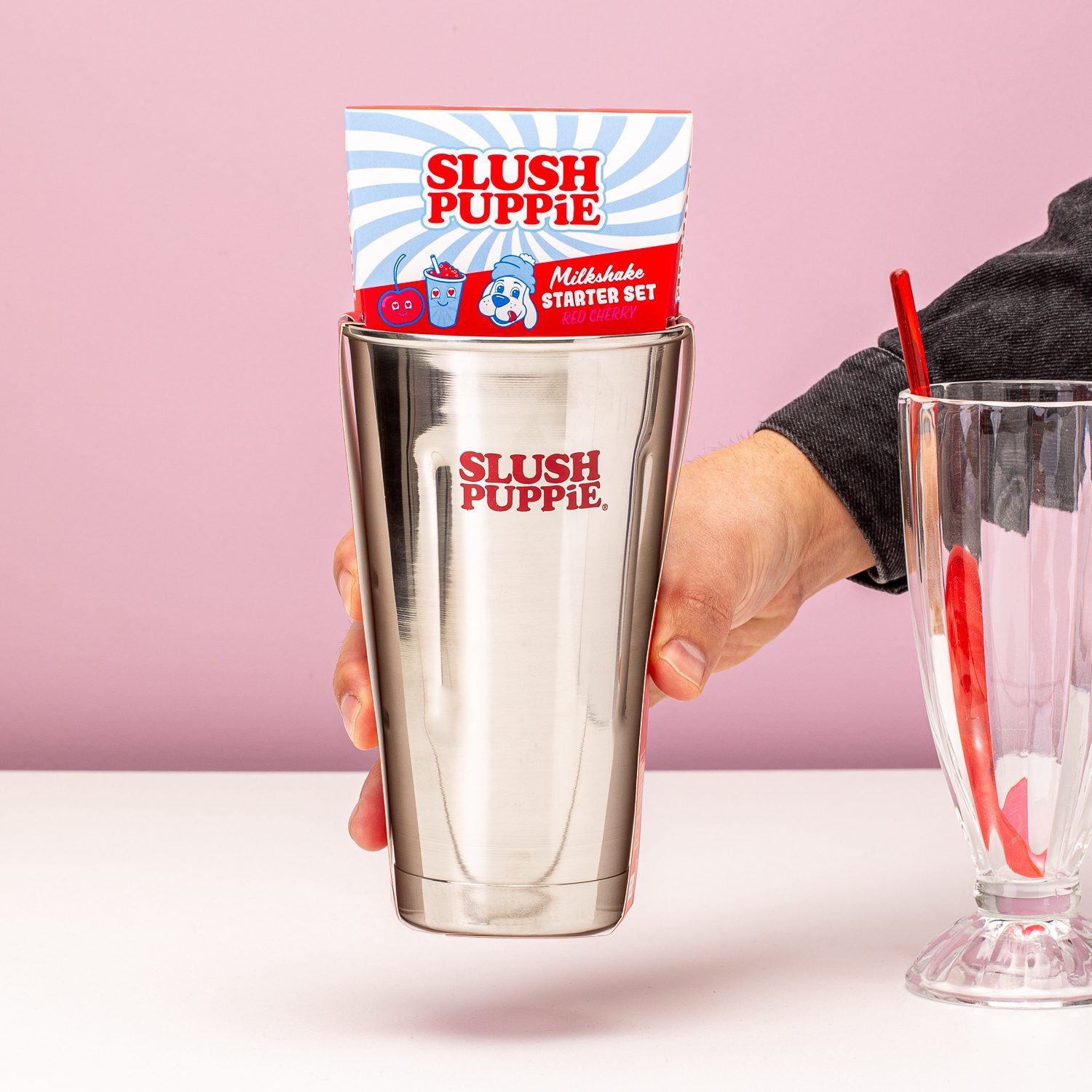 Slush Puppie Milkshake Set - Red Cherry - Fizz Slush Puppie Milkshake Set - Red Cherry - Fizz