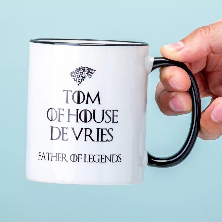 Gepersonaliseerde Game Of Thrones Father Of Legends Mok