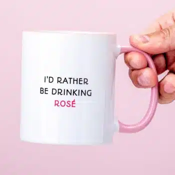 Gepersonaliseerde I'D Rather Be Drinking ... Mok