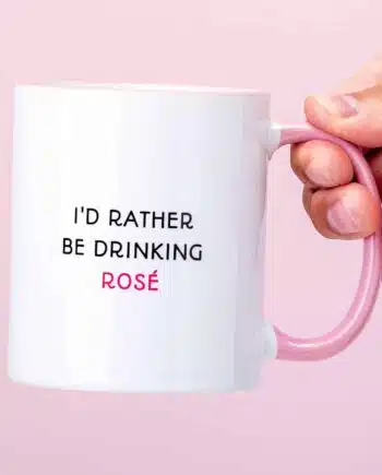 Gepersonaliseerde I'D Rather Be Drinking ... Mok