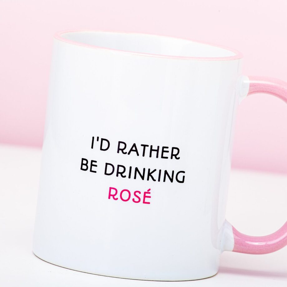 Gepersonaliseerde I'D Rather Be Drinking ... Mok