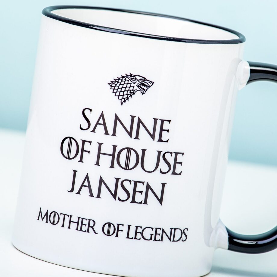 Gepersonaliseerde Game Of Thrones Mother Of Legends Mok
