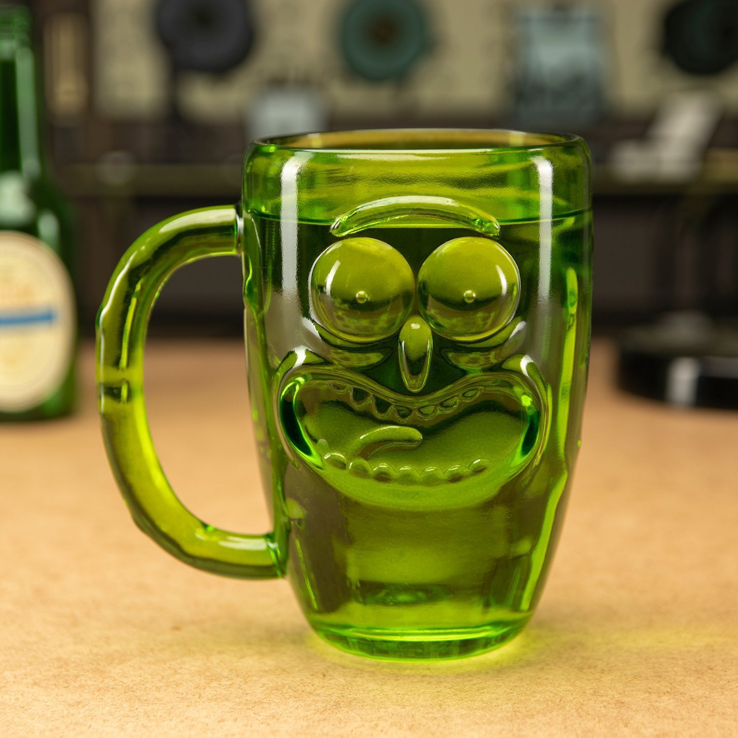 Rick and Morty Pickle Rick glas