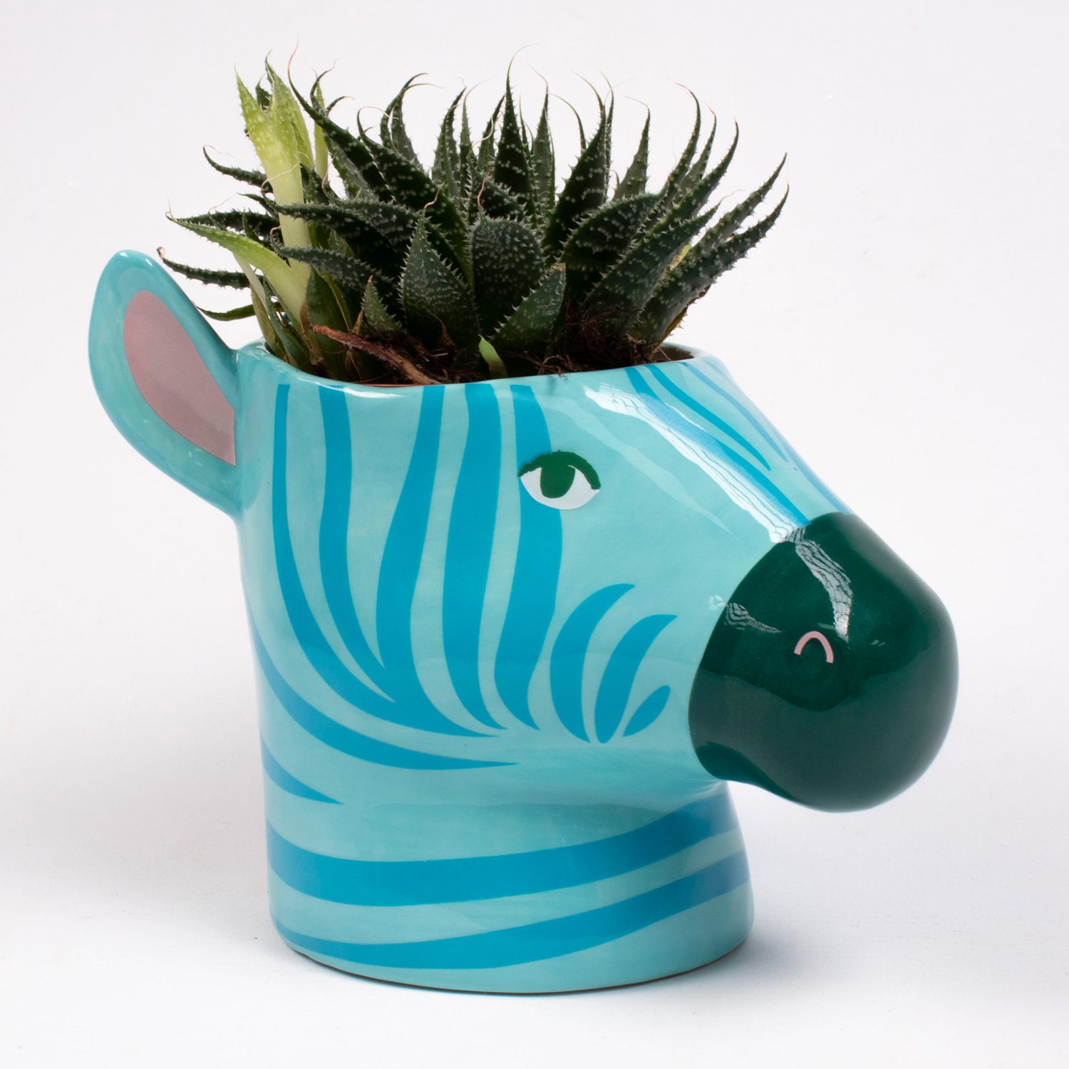 Fizz Wilde Dieren Bloempot - Zebra
