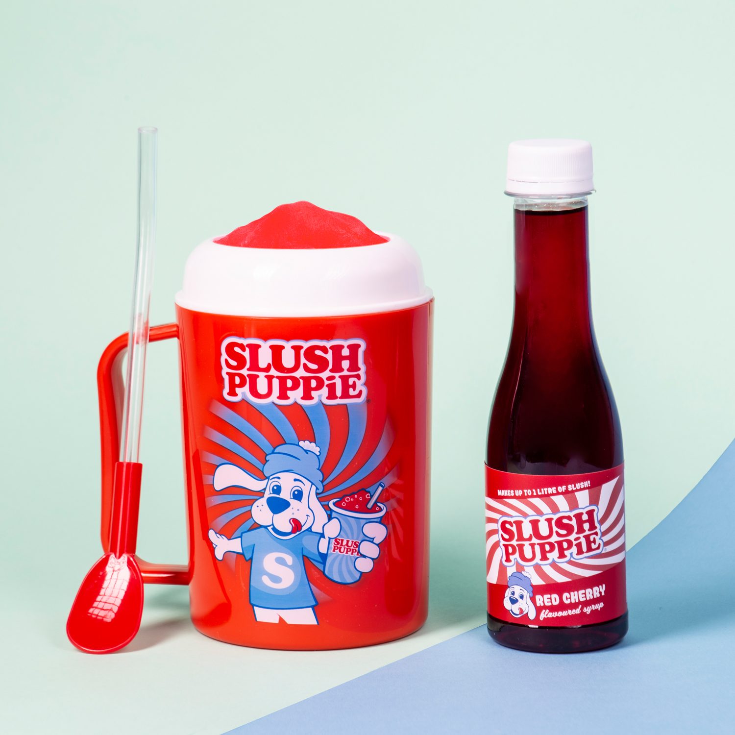 Slush Puppie Beker En Siroop Set - Red Cherry Slush Puppie Beker En Siroop Set - Red Cherry