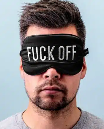 Slaapmasker Fuck Off