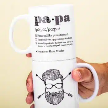 Gepersonaliseerde Mok Definitie Papa