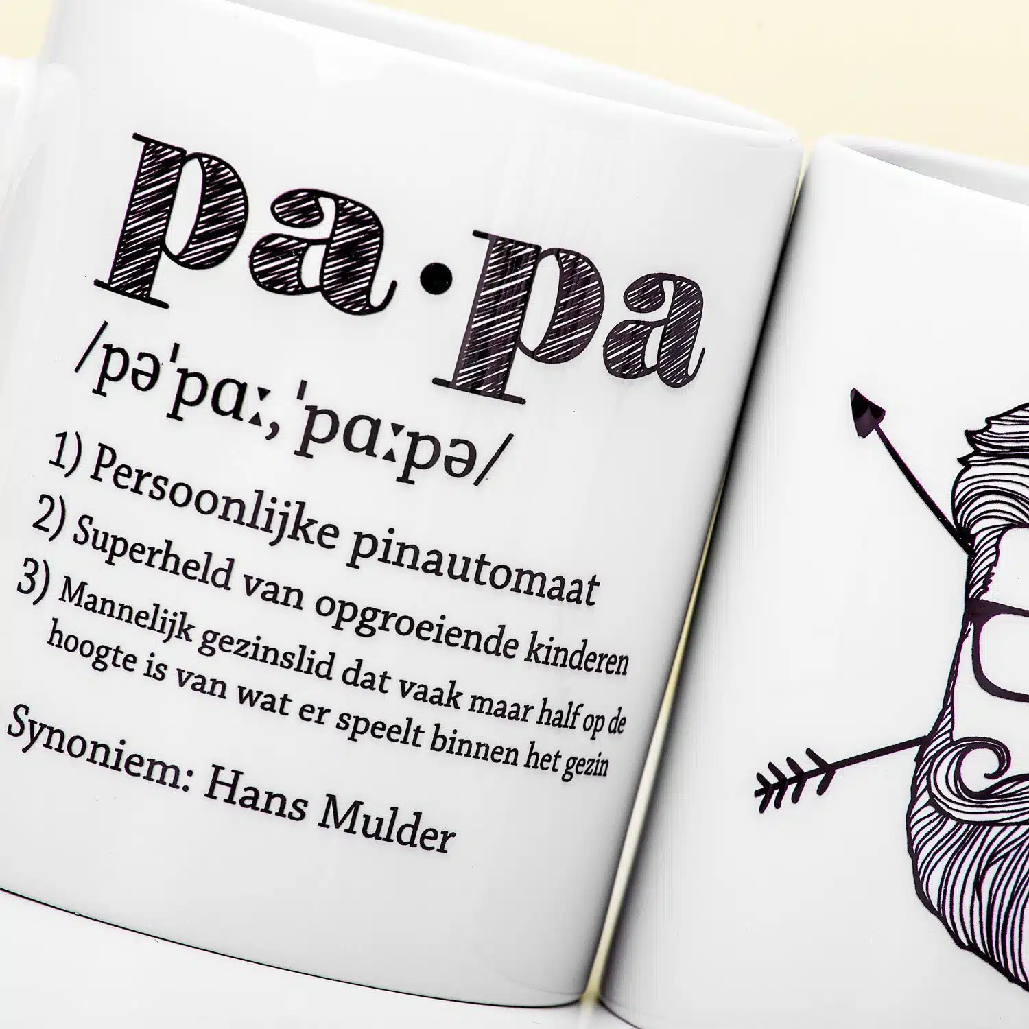 Gepersonaliseerde Mok Definitie Papa