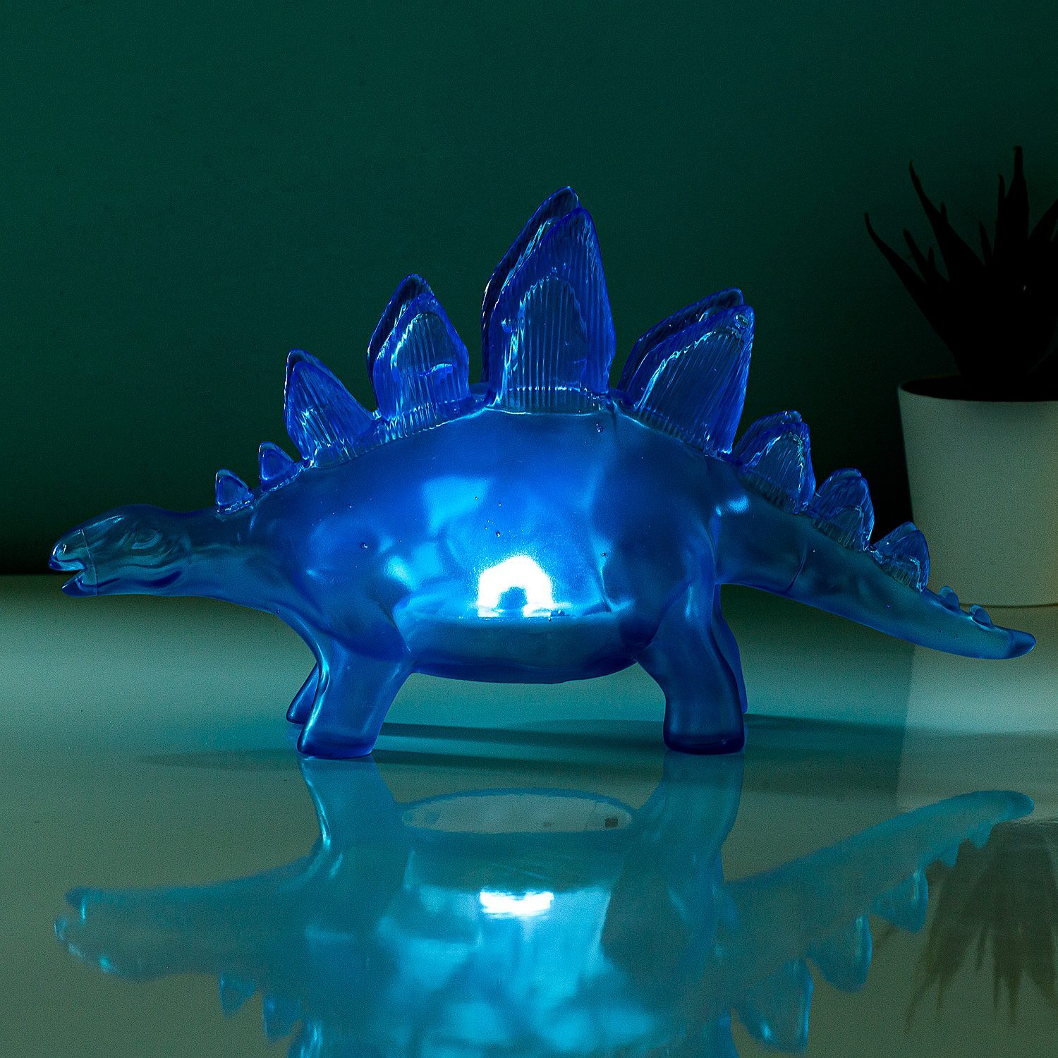 Jelly Dinosaurus Lamp - Blauw - Fizz Jelly Dinosaurus Lamp - Blauw - Fizz
