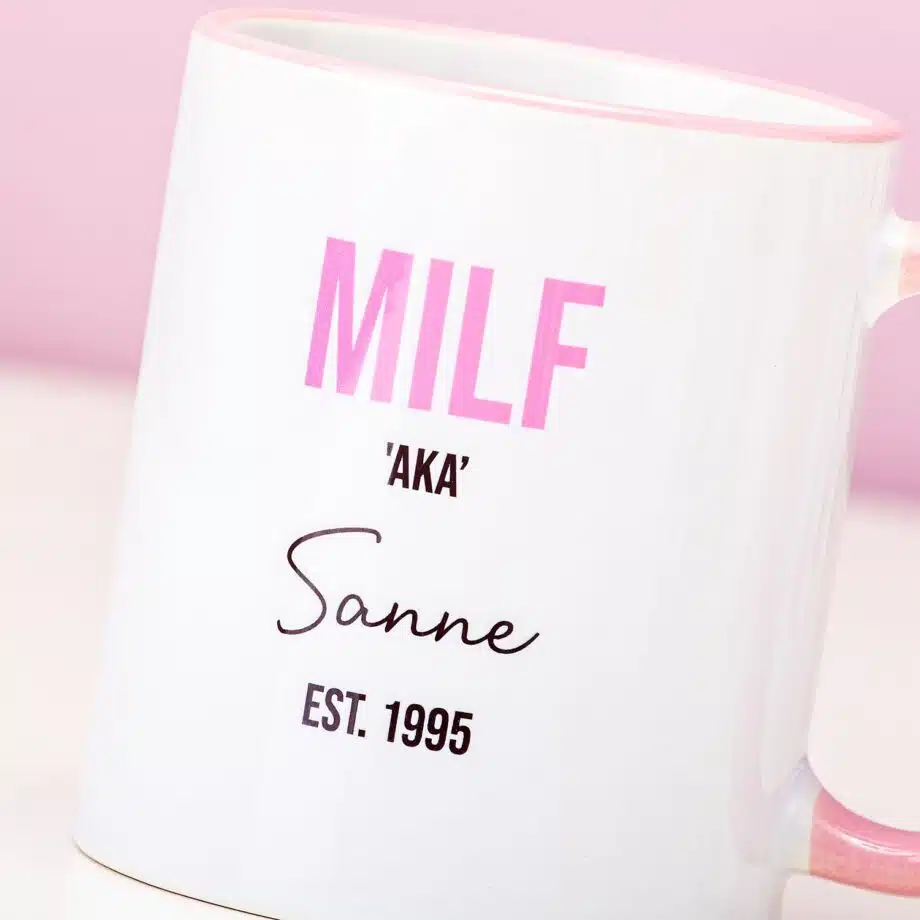 Gepersonaliseerde Milf Mok