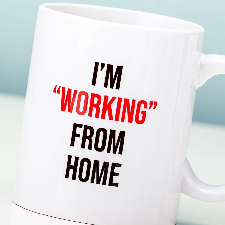 Mok "Working" From Home