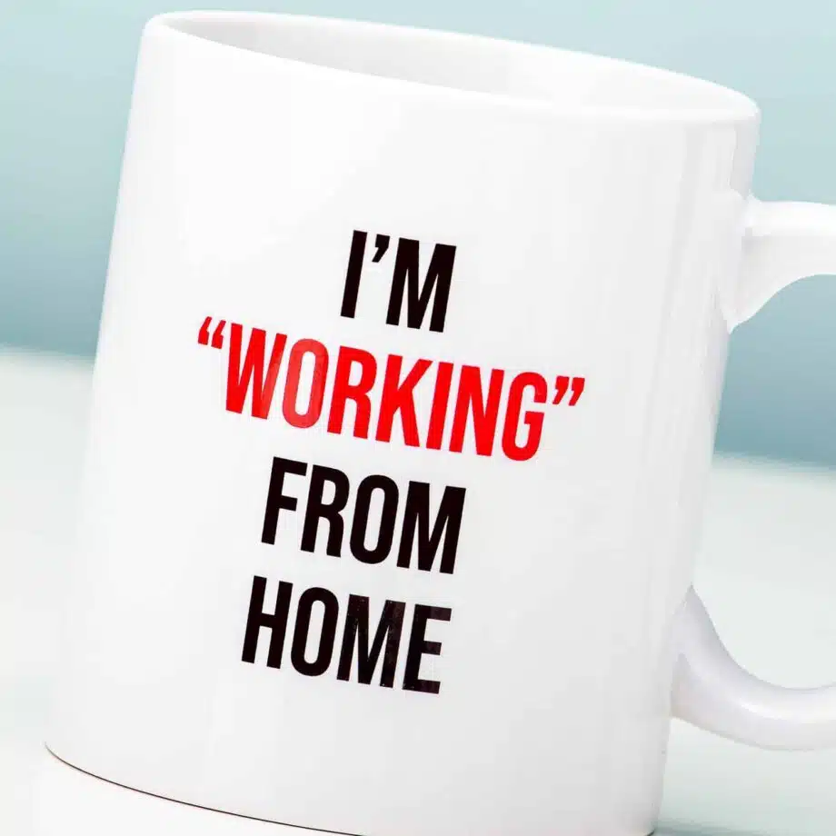 Mok "Working" From Home