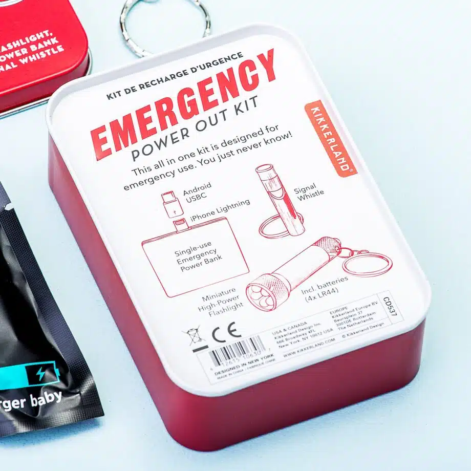 Emergency Power Out kit
