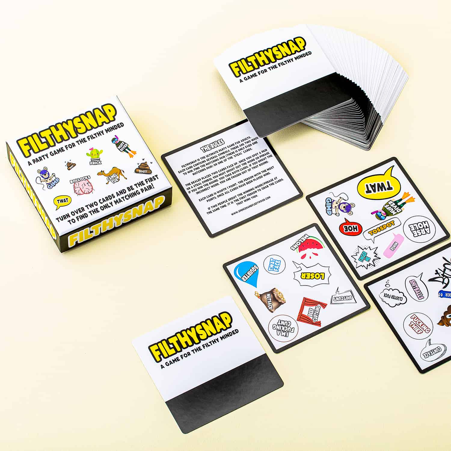 Snap Spel Met Vieze Plaatjes