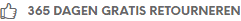 365 dagen gratis retourneren