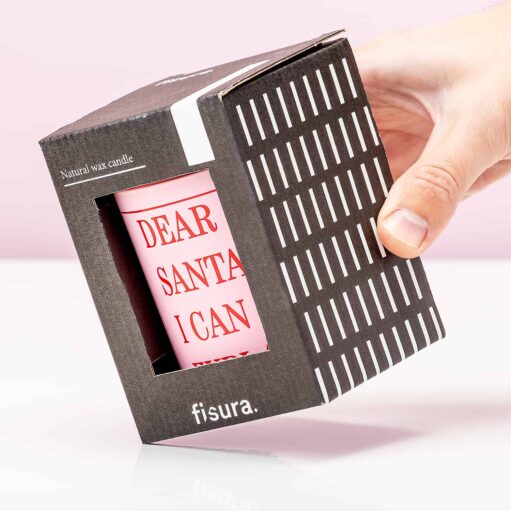 Fisura geurkaars Dear Santa