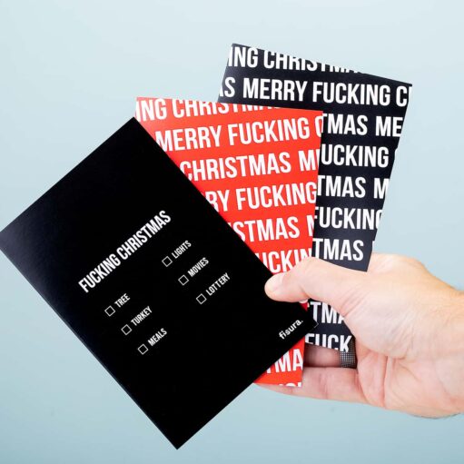 Fisura Merry Fucking Christmas kaart