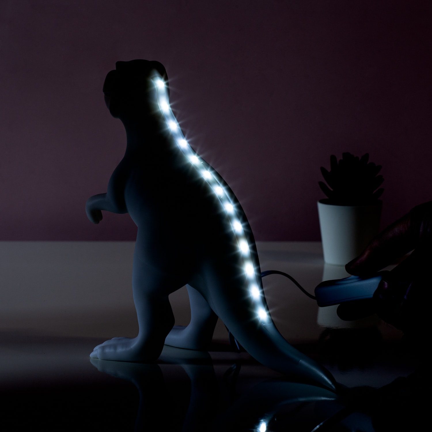 Fizz T-Rex Lampje