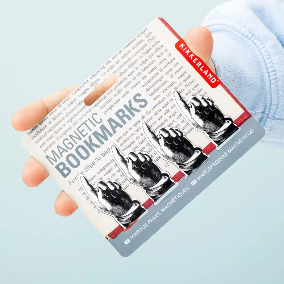Magnetische boekenlegger (set van 4)
