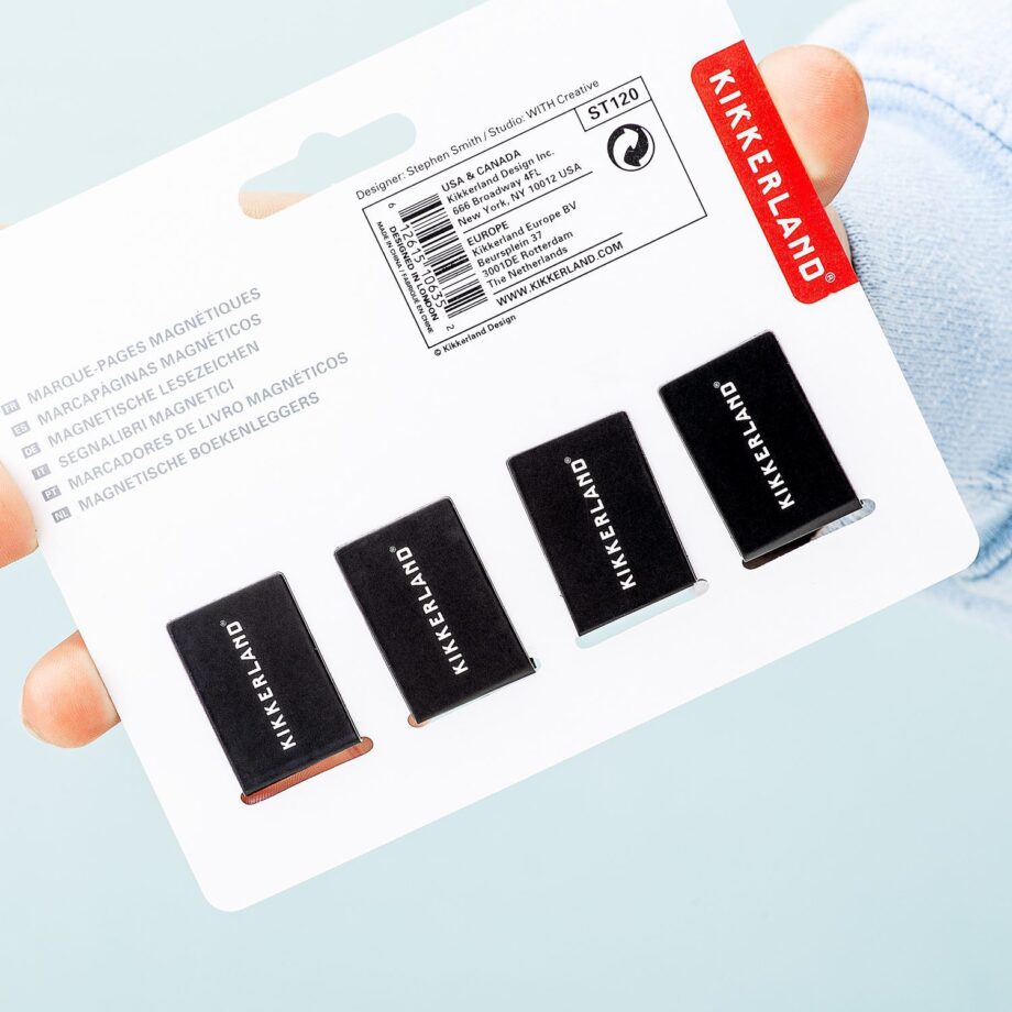 Magnetische boekenlegger (set van 4)