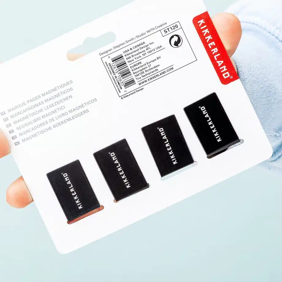 Magnetische boekenlegger (set van 4)