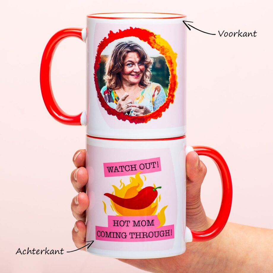 Gepersonaliseerde fotomok Hot Mom