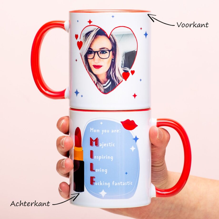 Gepersonaliseerde fotomok MILF