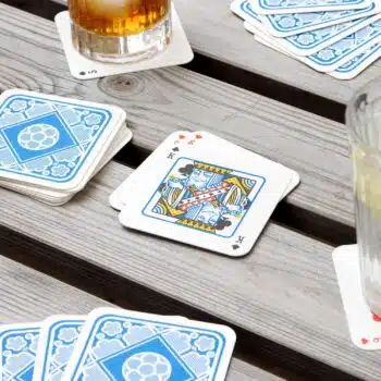 Speelkaart bierviltjes (set van 54)