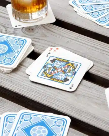 Speelkaart bierviltjes (set van 54)