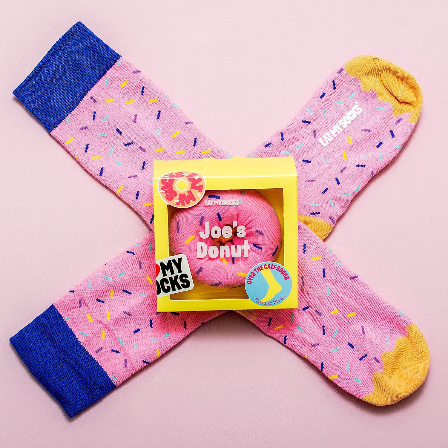 Donut Sokken - Roze Donut Sokken - Roze