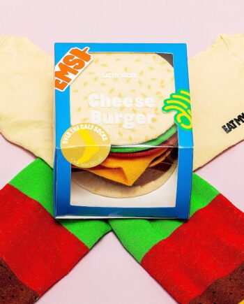Cheeseburger sokken