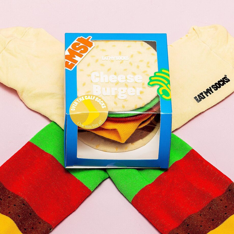 Cheeseburger sokken