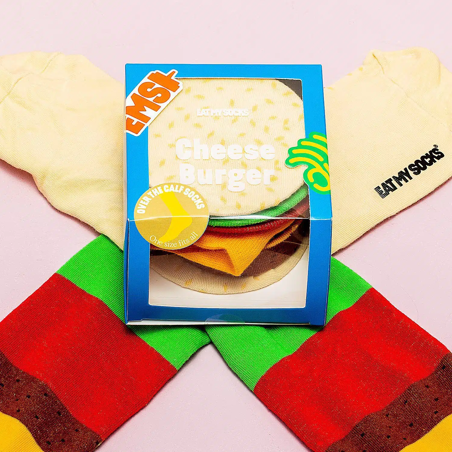 Cheeseburger sokken