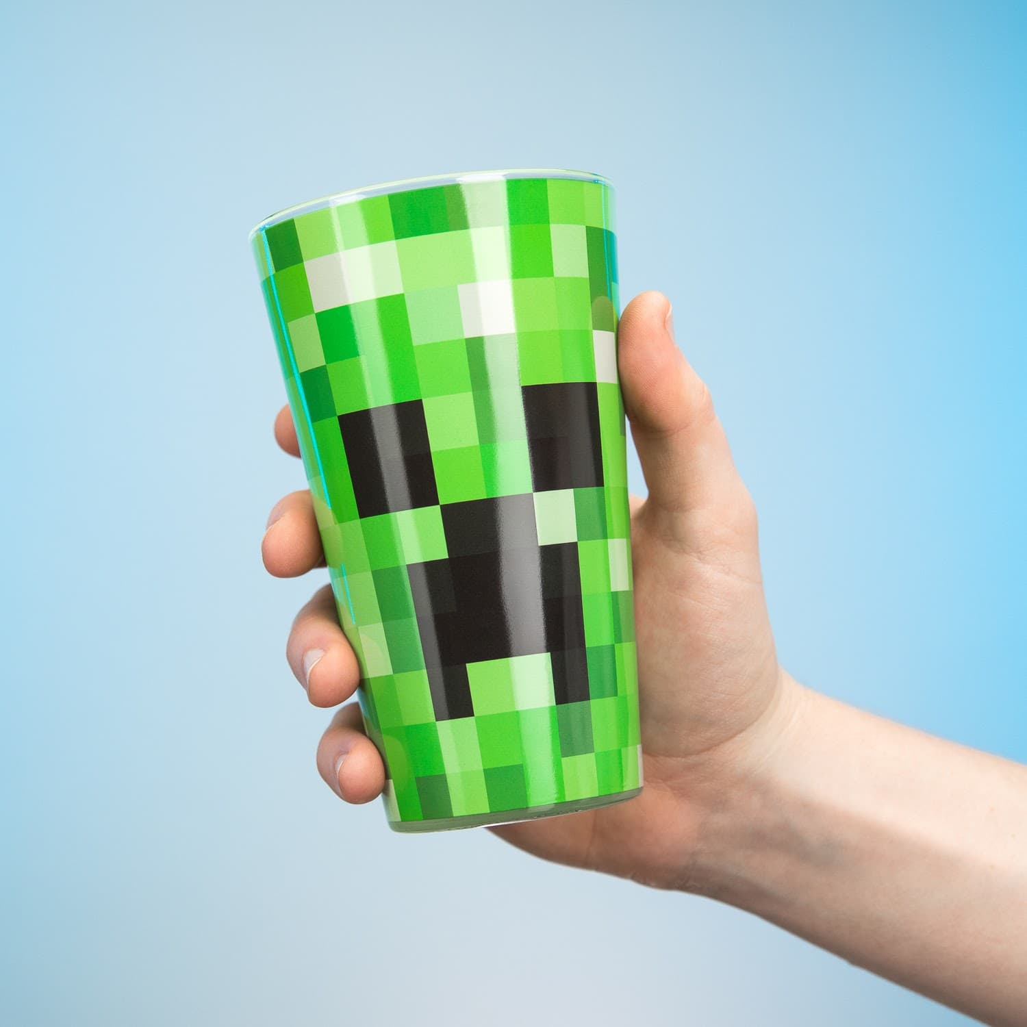 Minecraft Creeper Glas