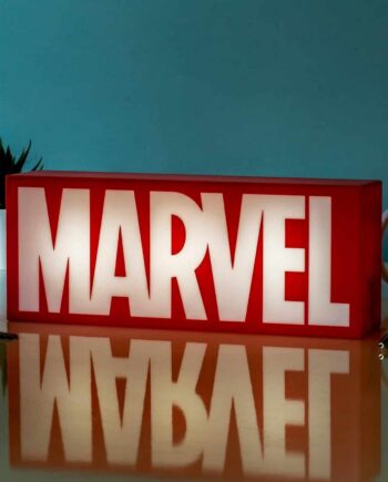 Marvel logo lamp