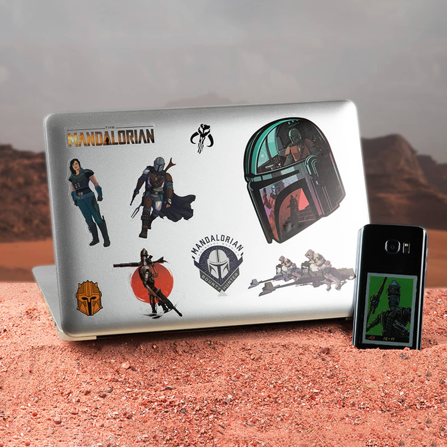 Disney Star Wars Mandalorian Gadget Stickers - The Mandalorian