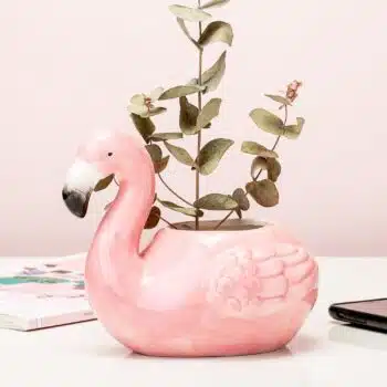 Flamingo bloempot