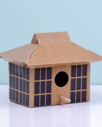 DIY vogelhuisje - Japans theehuis