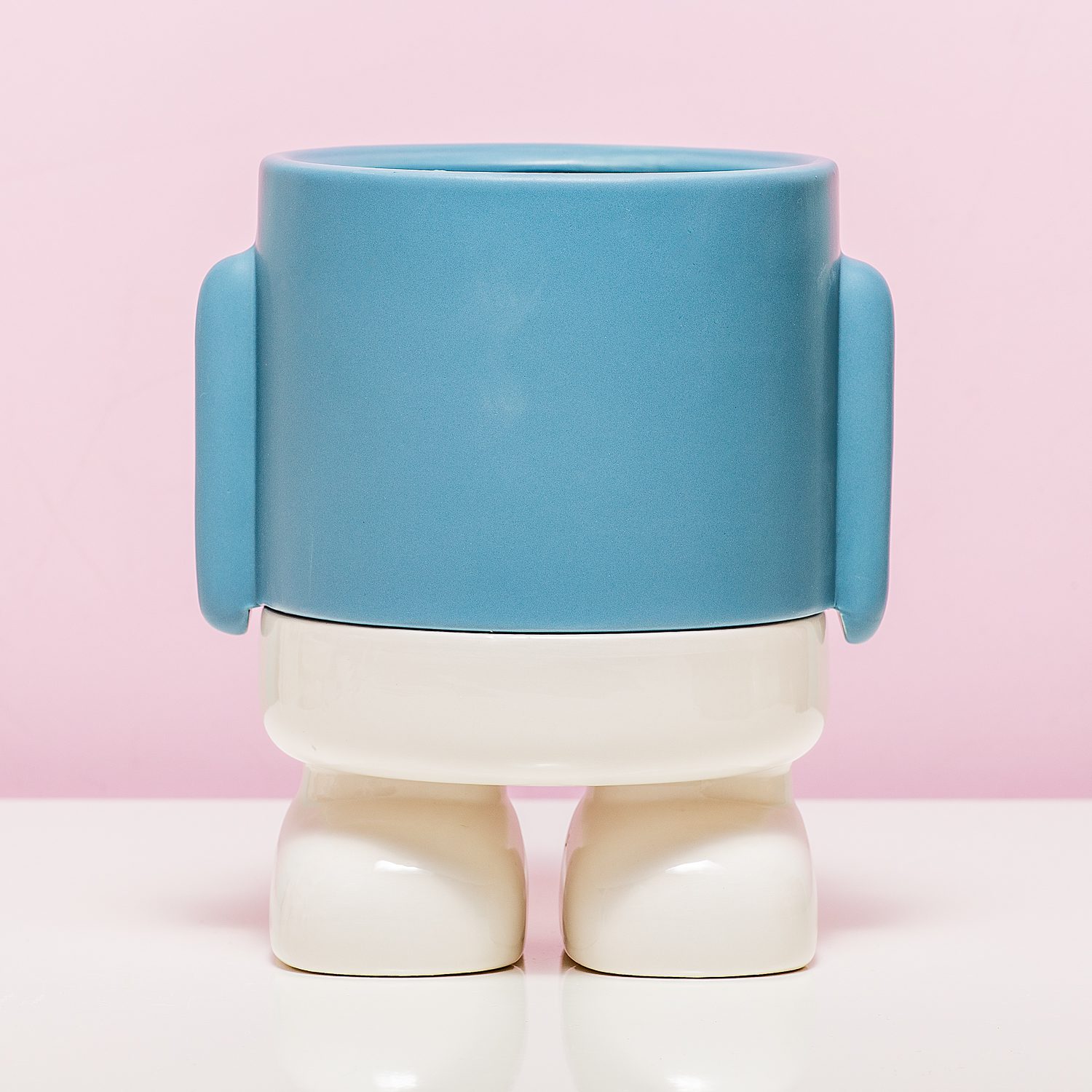 Mr. Standy Bloempot - Blauw Mr. Standy Bloempot - Blauw